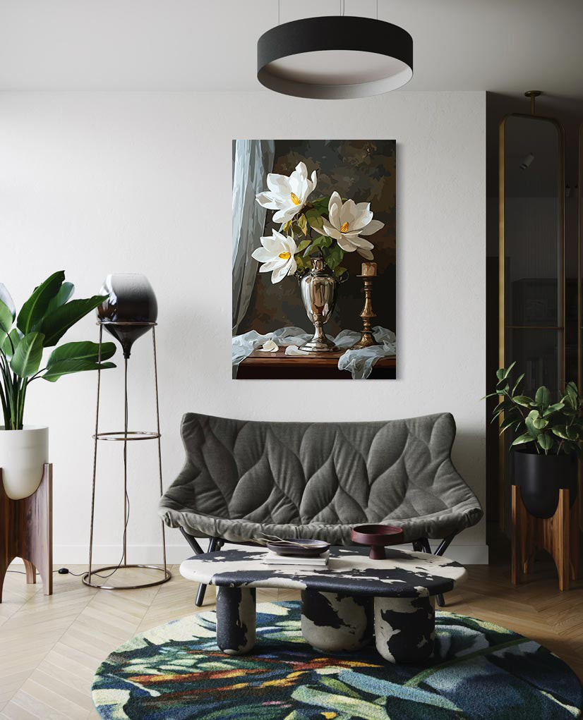 Pictura pe Numere – Inima de Aur a Magnoliei 6572