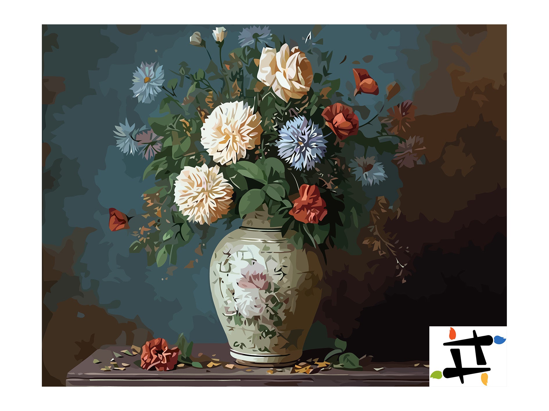 Pictura pe Numere – Inima de Aur a Magnoliei 6572
