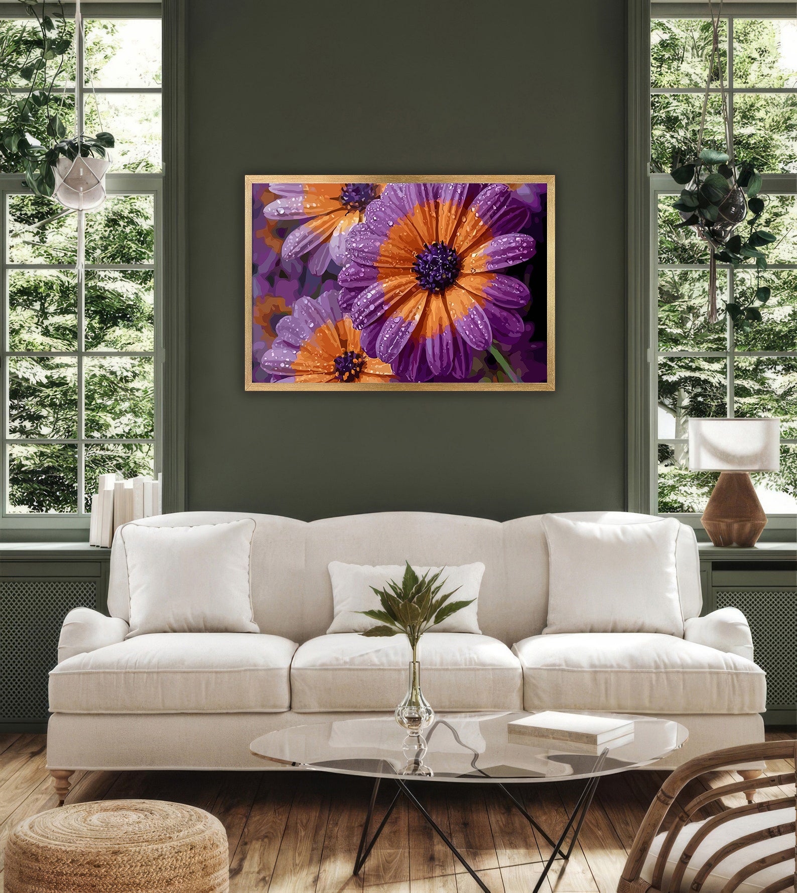 Pictura pe Numere – Lumina in Indigo 6581