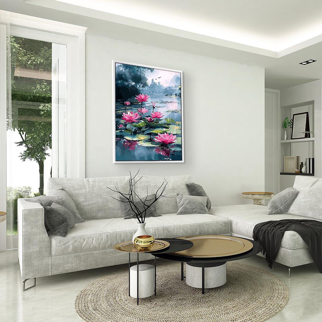 Pictura pe Numere – Regatul nuferilor 6584