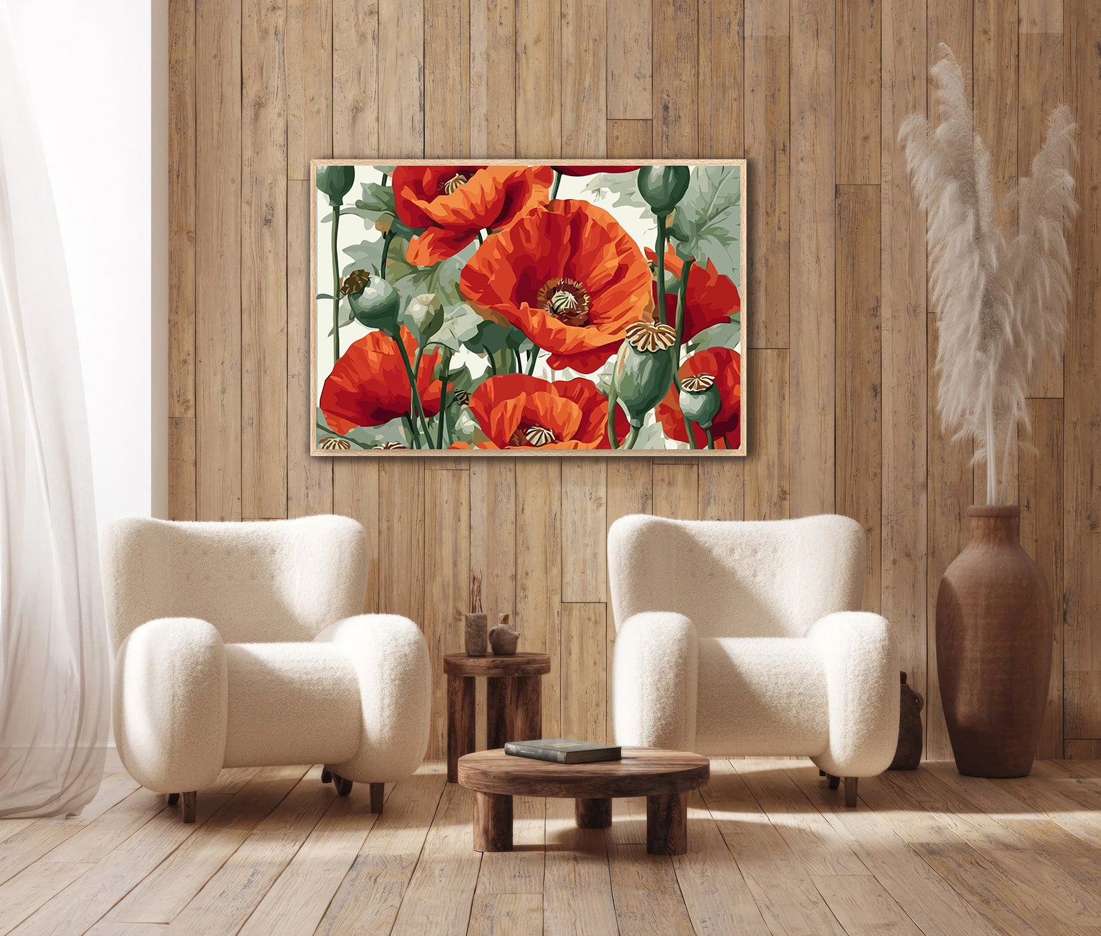 Pictura pe Numere – Maci de lunca 6610