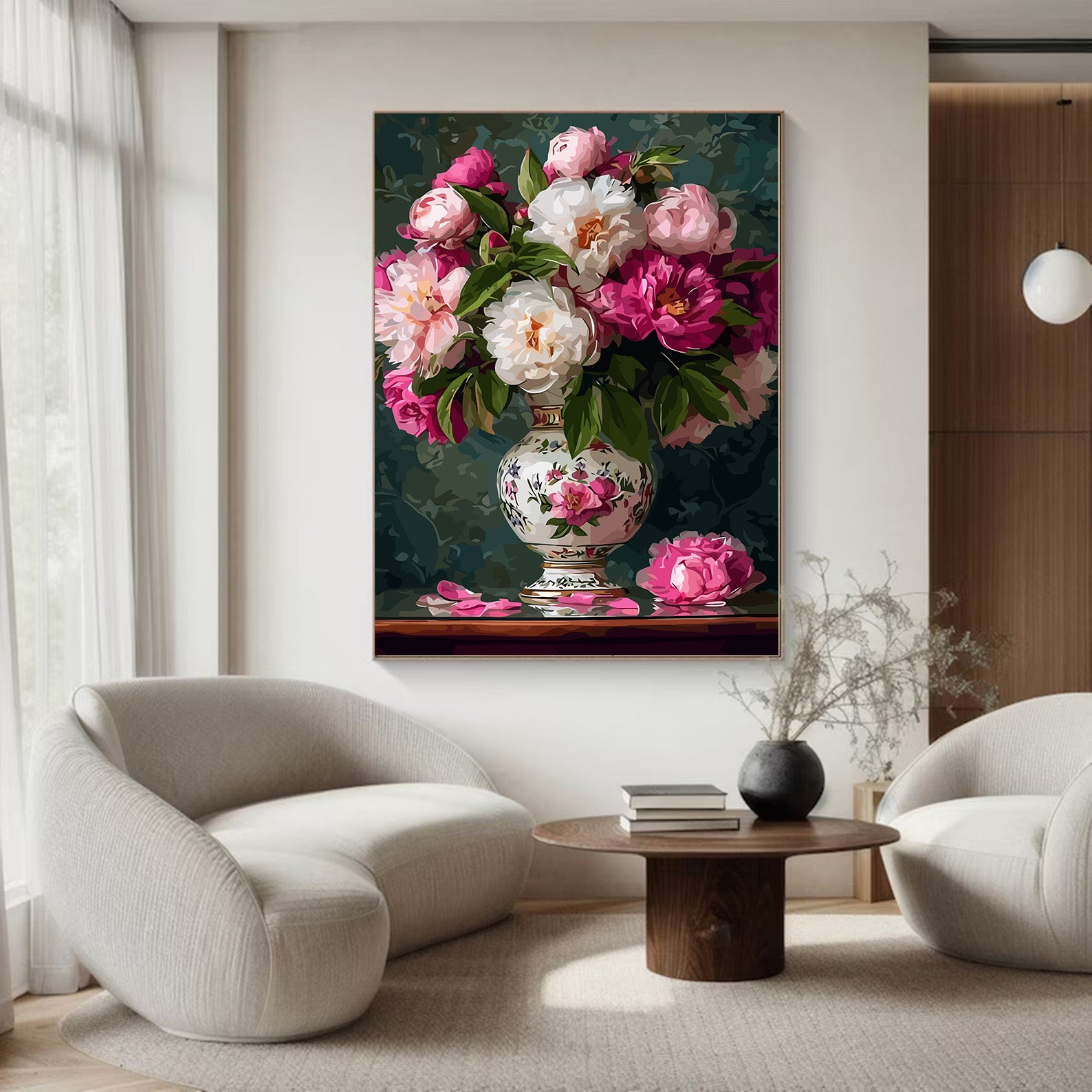 Pictura pe Numere – Lux de flori 6611