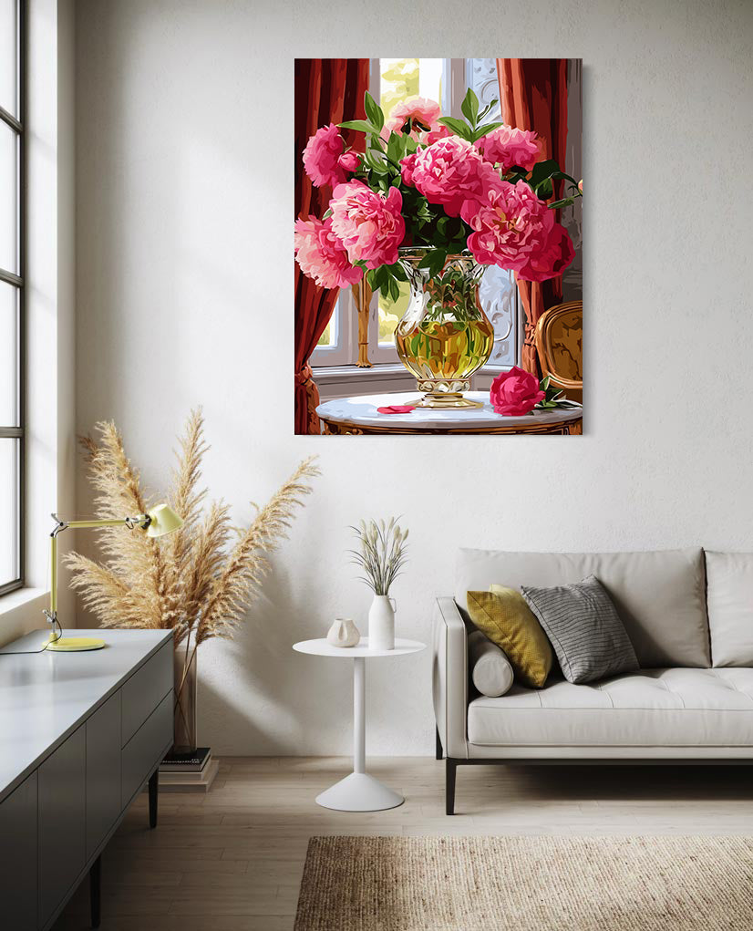 Pictura pe Numere – Rose Delight 6617