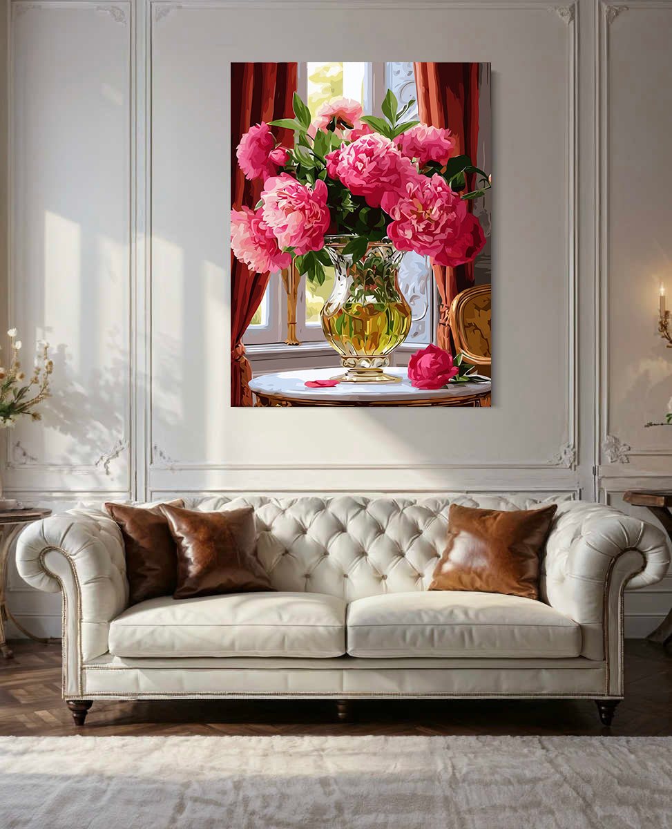 Pictura pe Numere – Rose Delight 6617
