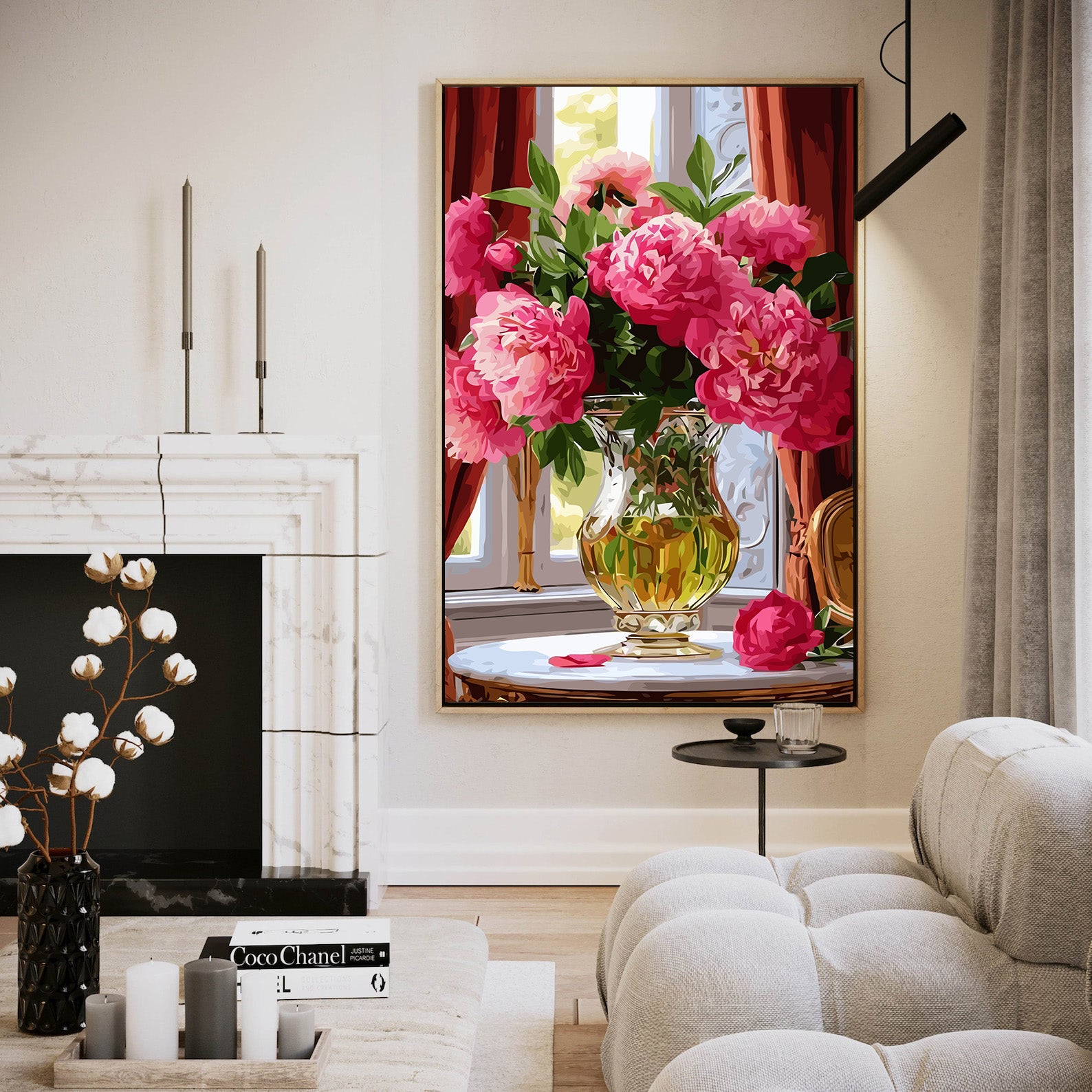Pictura pe Numere – Rose Delight 6617
