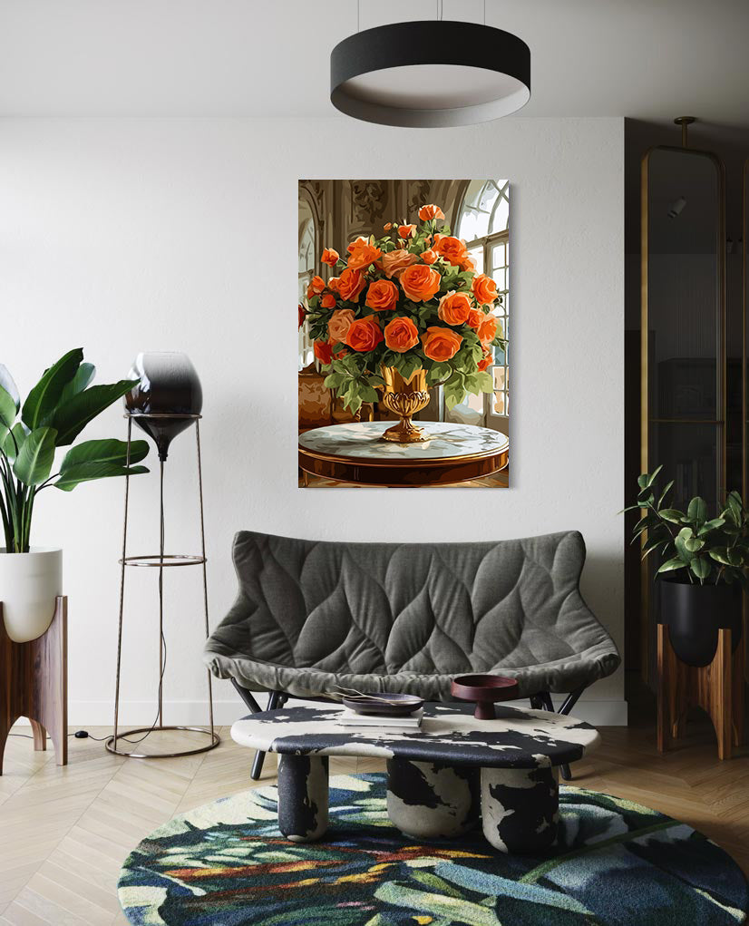 Pictura pe Numere – Petale de catifea 6619