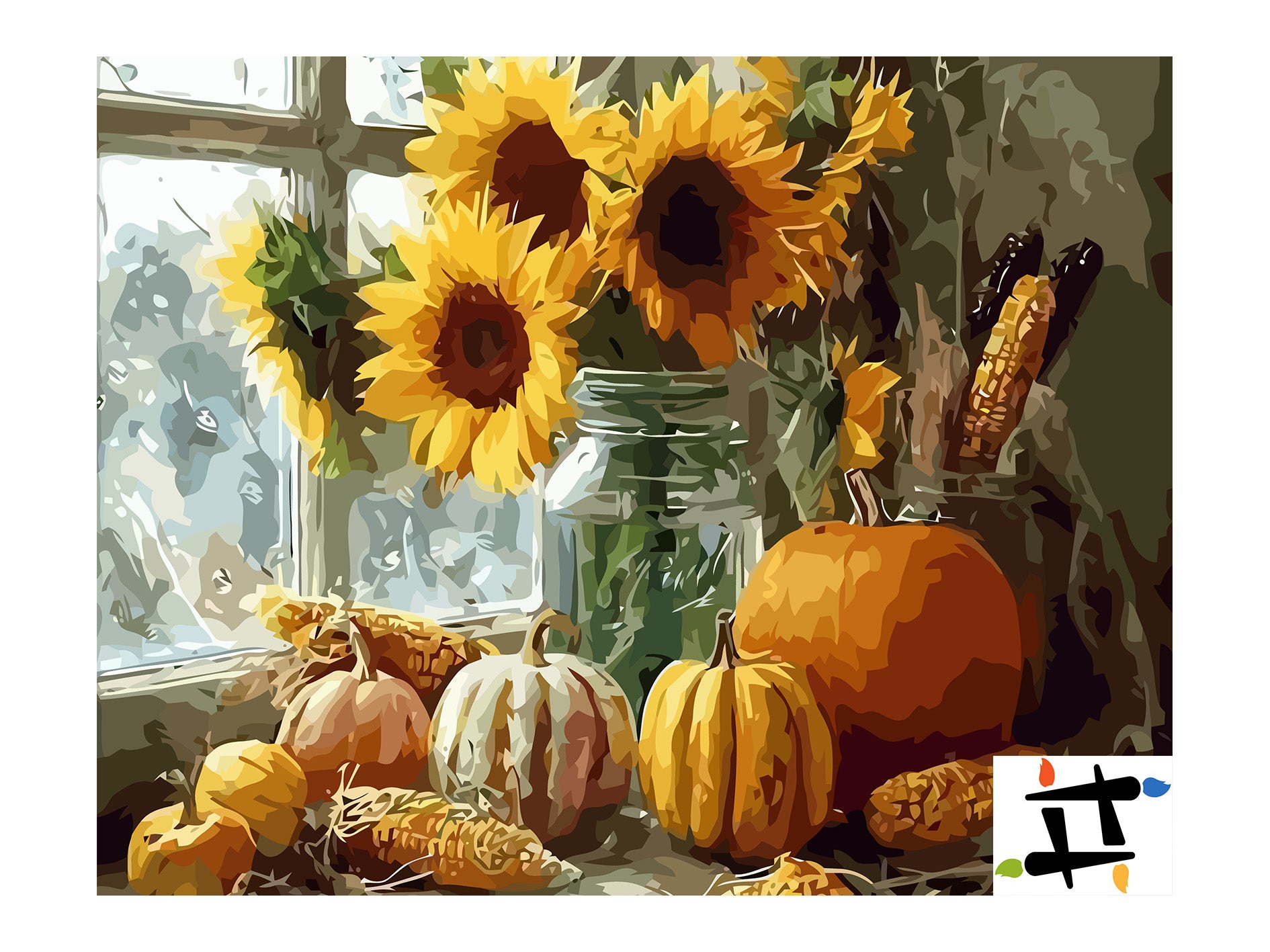 Pictura pe Numere – Ecoul soarelui 6621