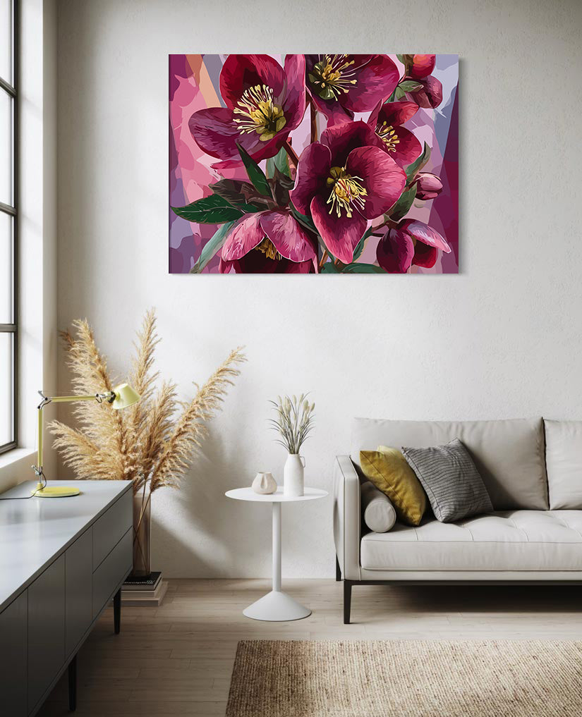 Pictura pe Numere – Purpuriu Regal 6635