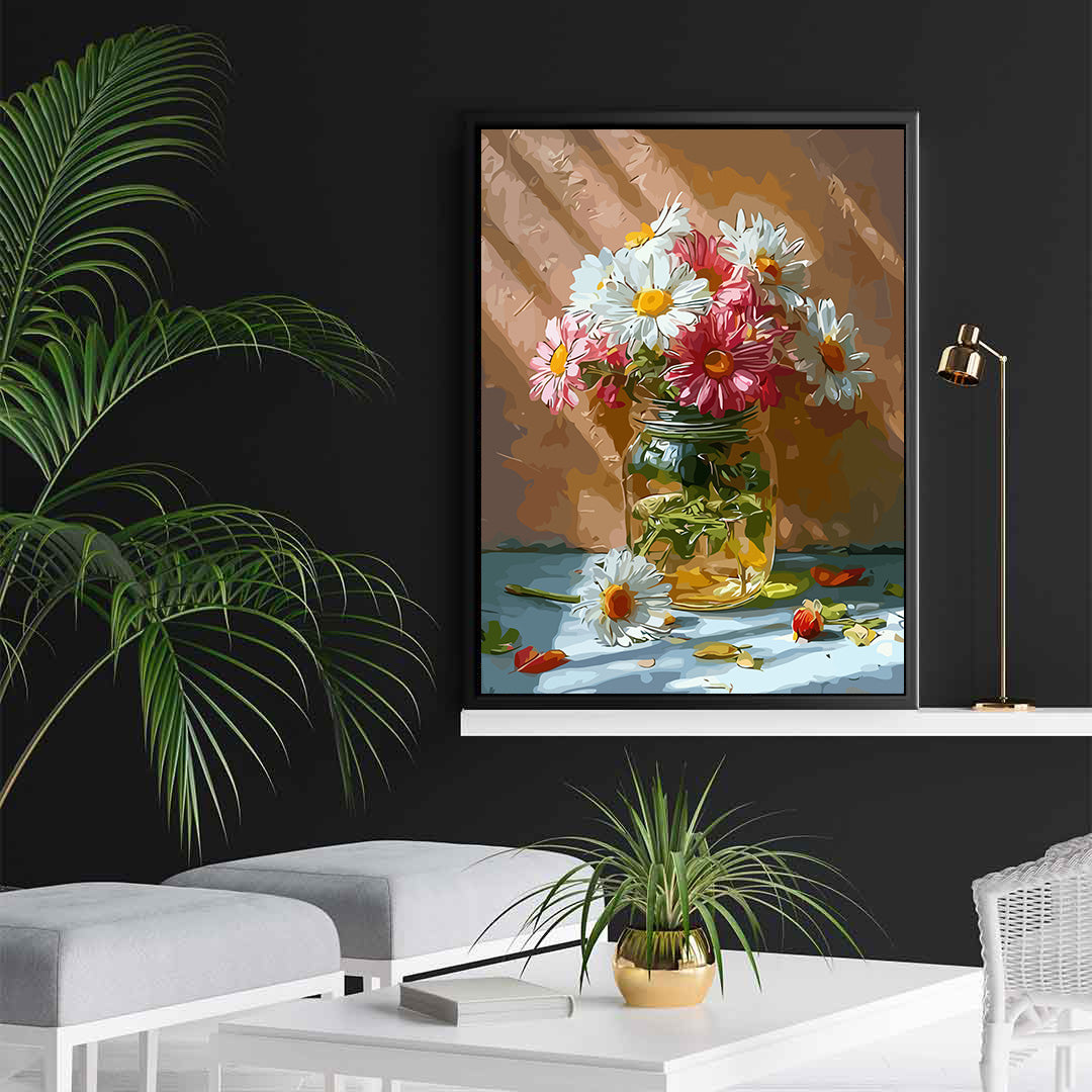 Pictura pe Numere – Flori culese in zori 6642