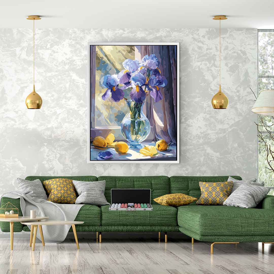 Pictura pe Numere – Ofranda soarelui in cristal 6653