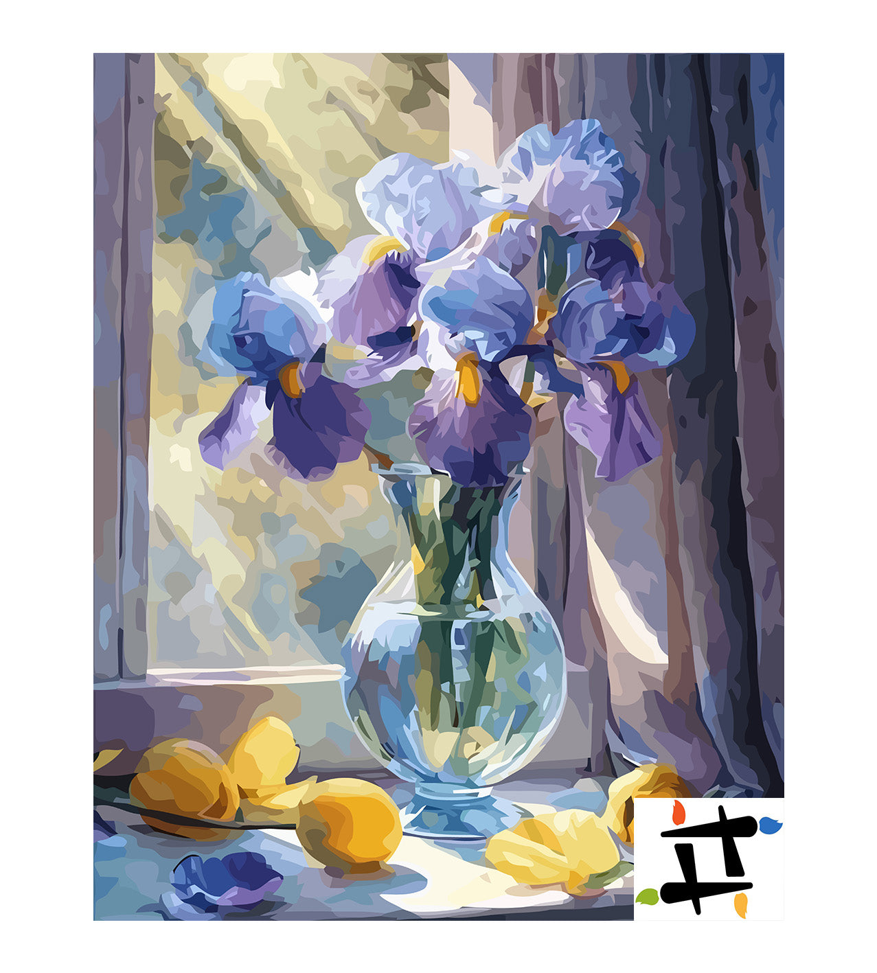 Pictura pe Numere – Ofranda soarelui in cristal 6653
