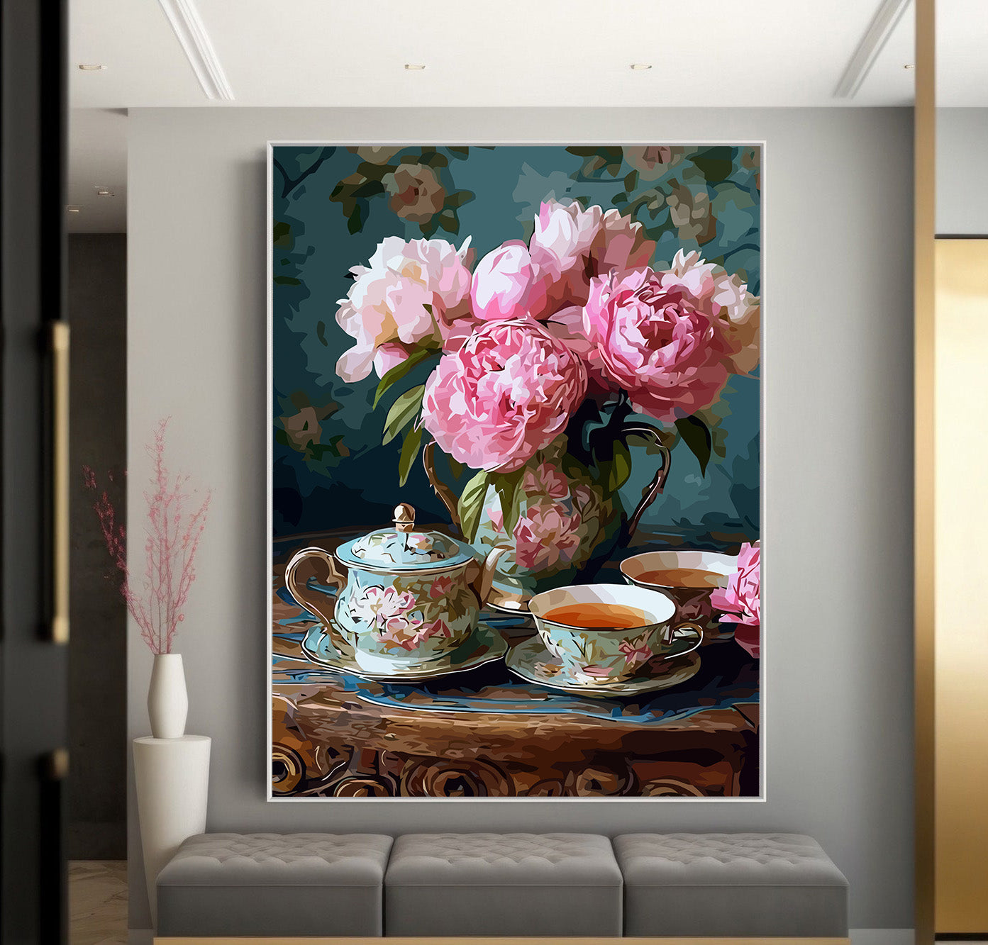 Pictura pe Numere – Gradina intr-o Ceasca 6656