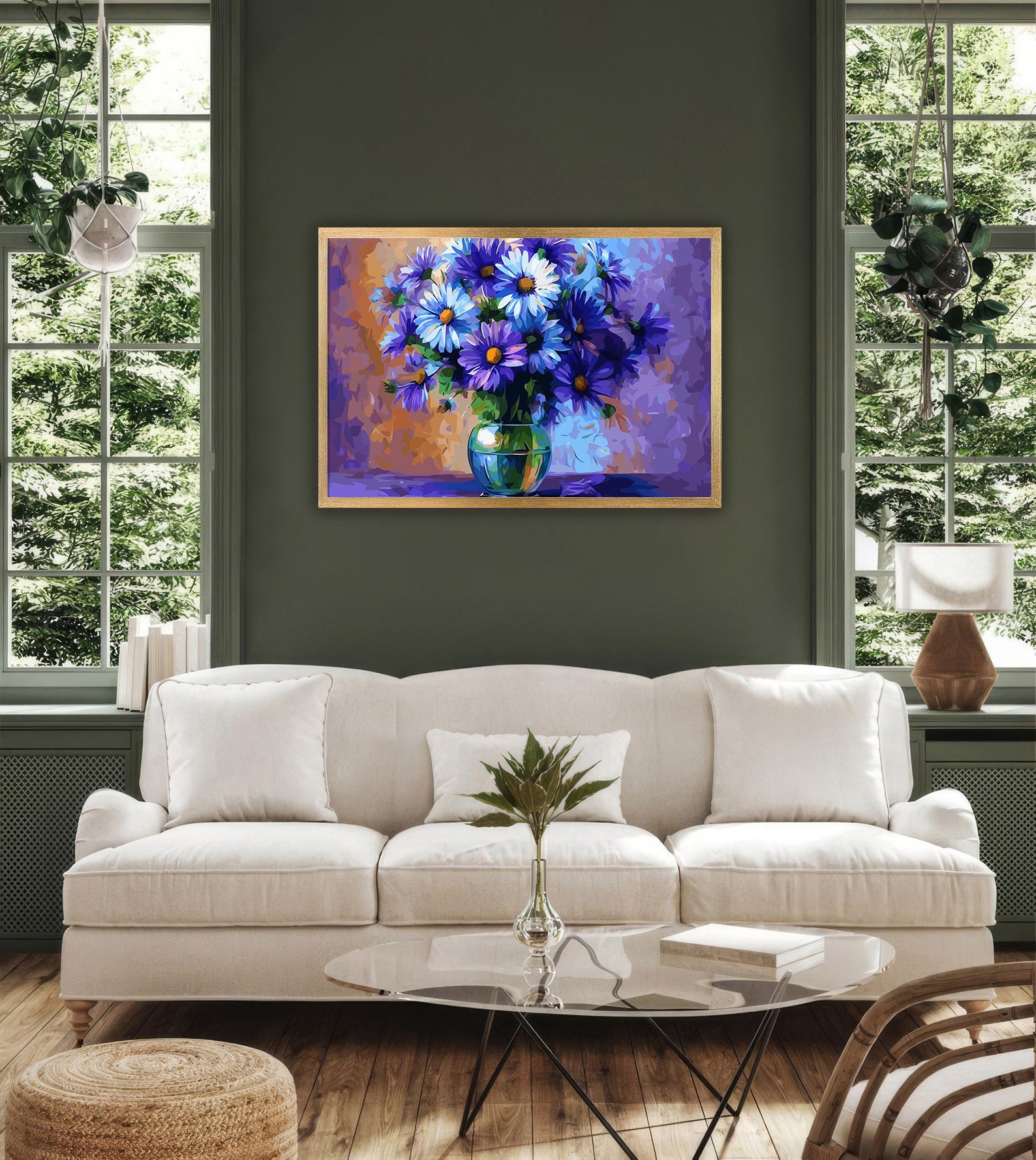 Pictura pe Numere – Lumina dintre Petale 6658