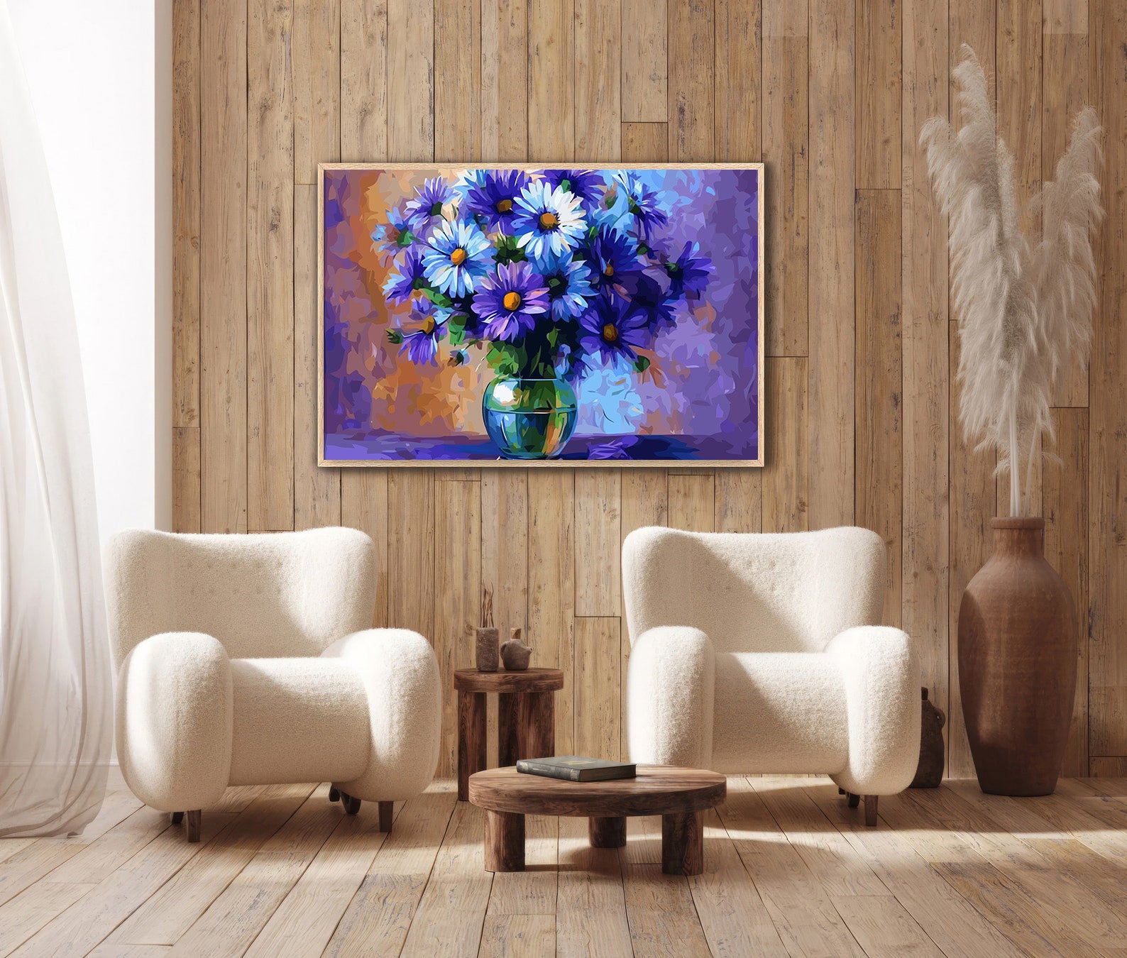 Pictura pe Numere – Lumina dintre Petale 6658