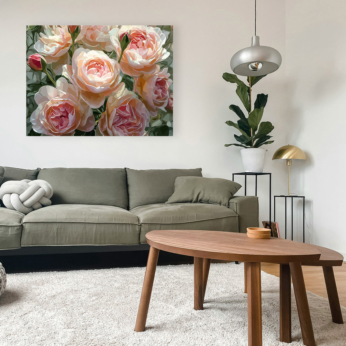 Pictura pe Numere – Esenta de Roz 6660