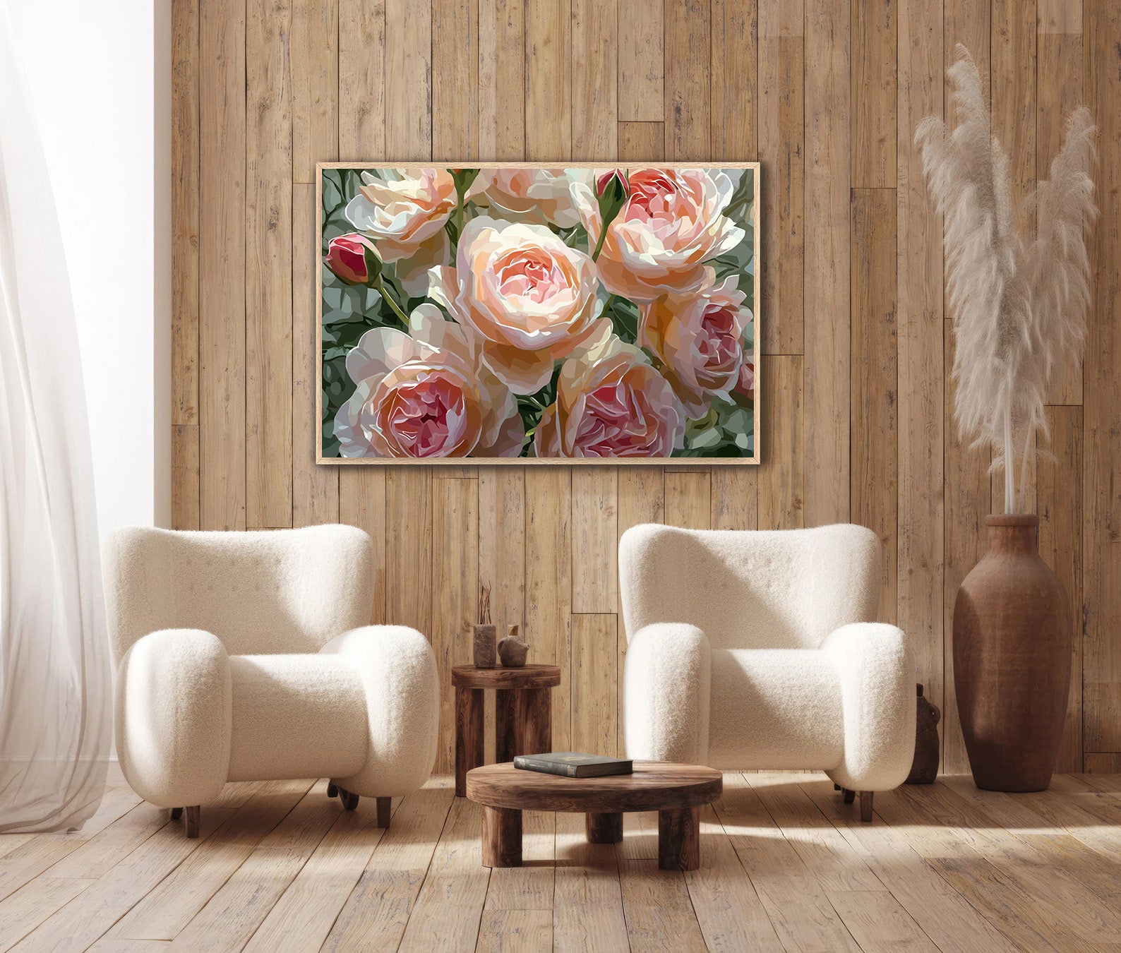 Pictura pe Numere – Esenta de Roz 6660