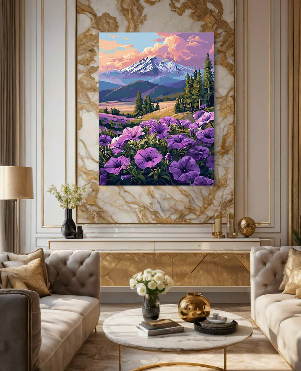 Pictura pe Numere – Ecouri de Liniste Alpina 6665