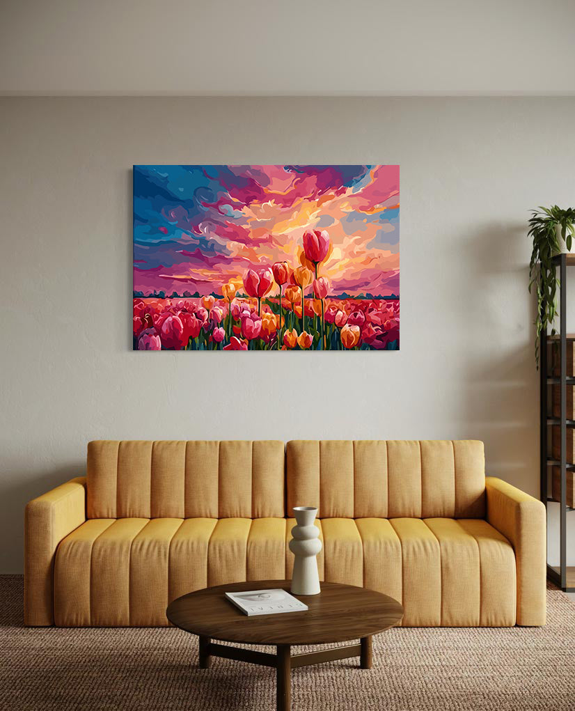 Pictura pe Numere – Dansul Florilor 6666