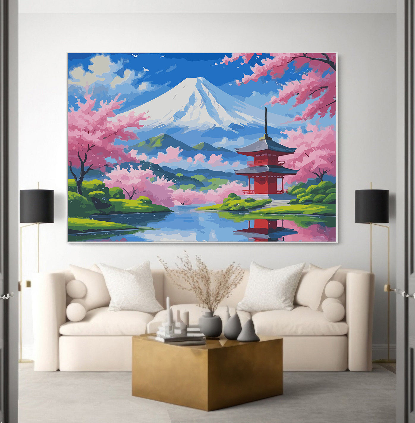 Pictura pe Numere – Primavara in Japonia 6669
