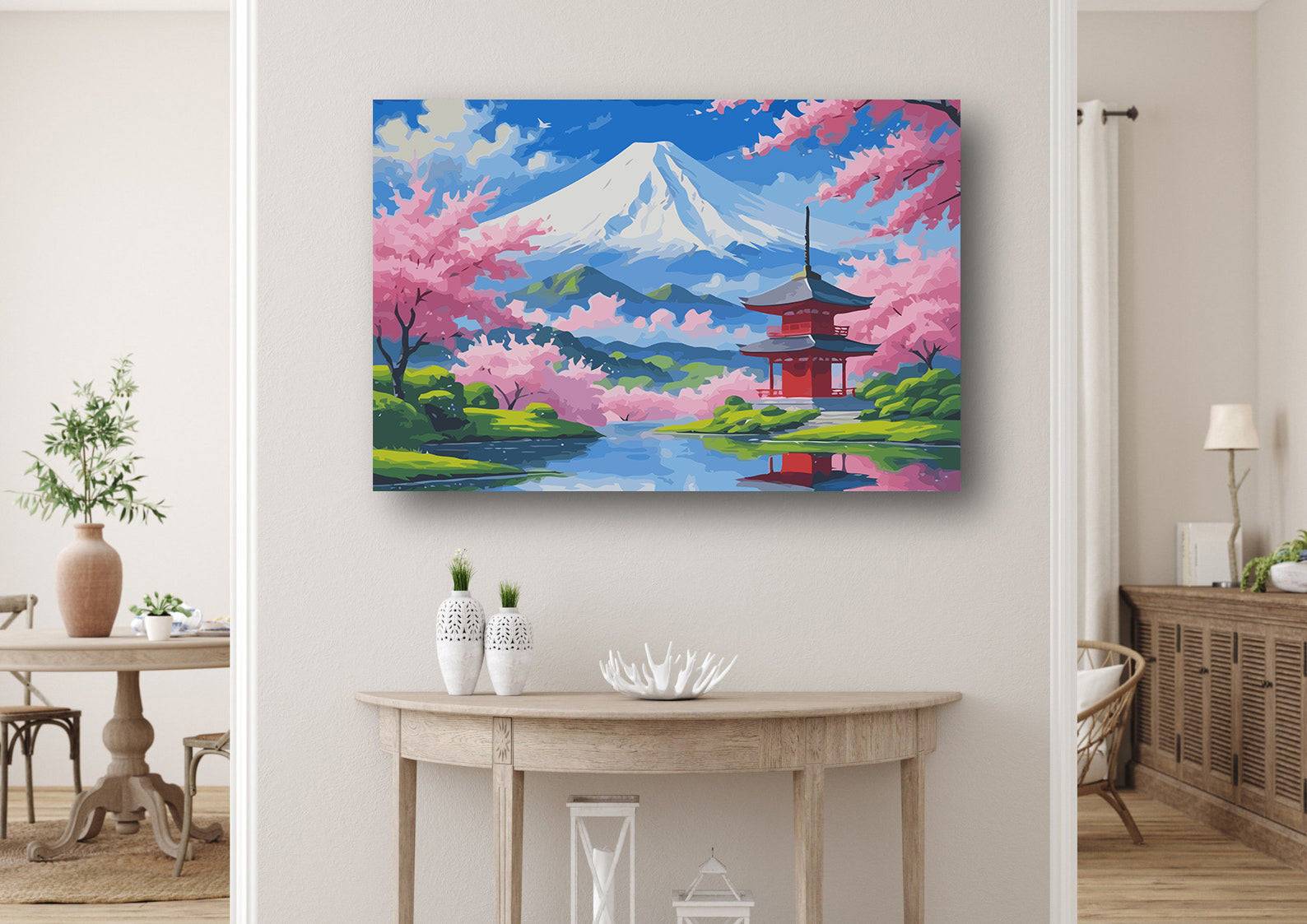 Pictura pe Numere – Primavara in Japonia 6669
