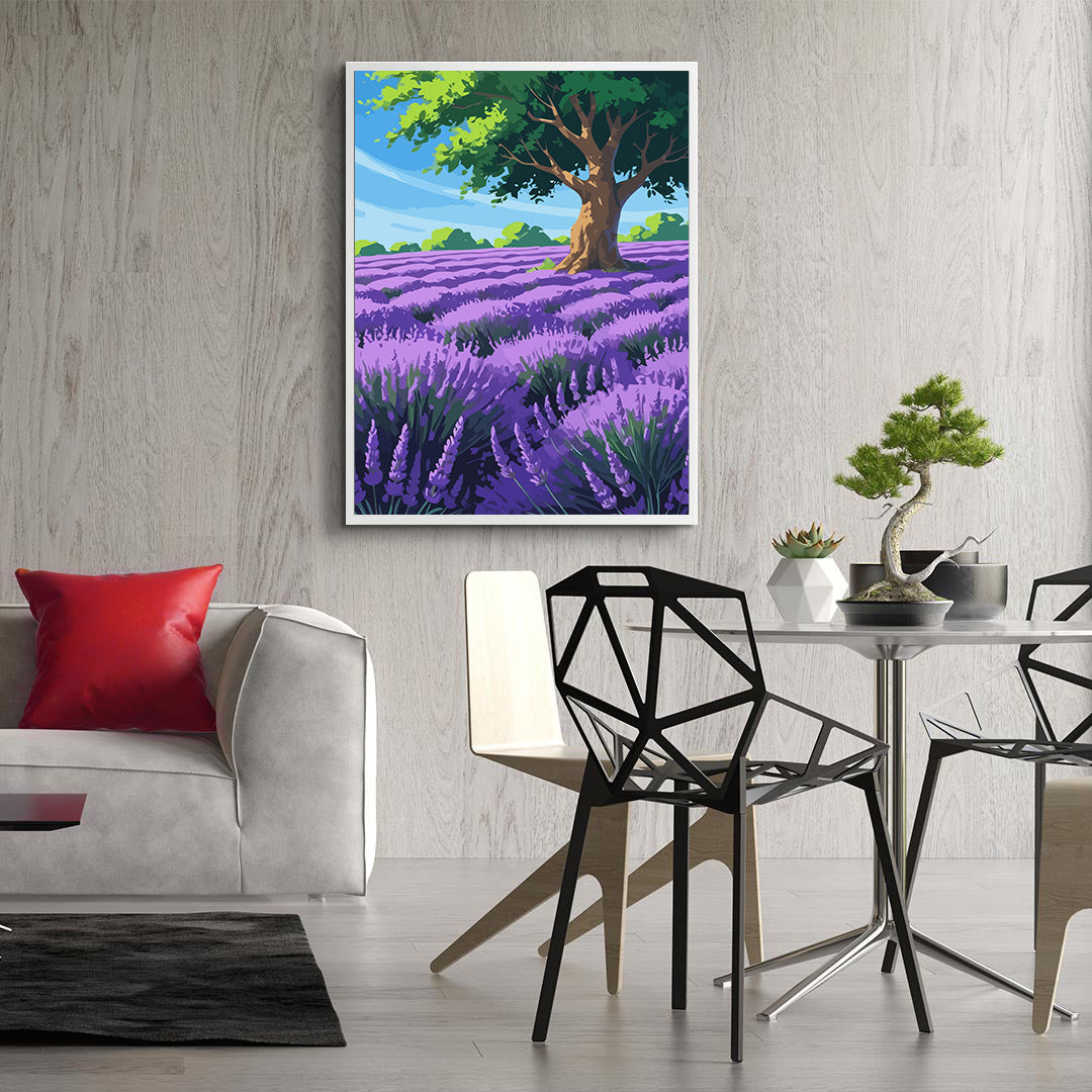 Pictura pe Numere – Oaza tacerii parfumate 6670