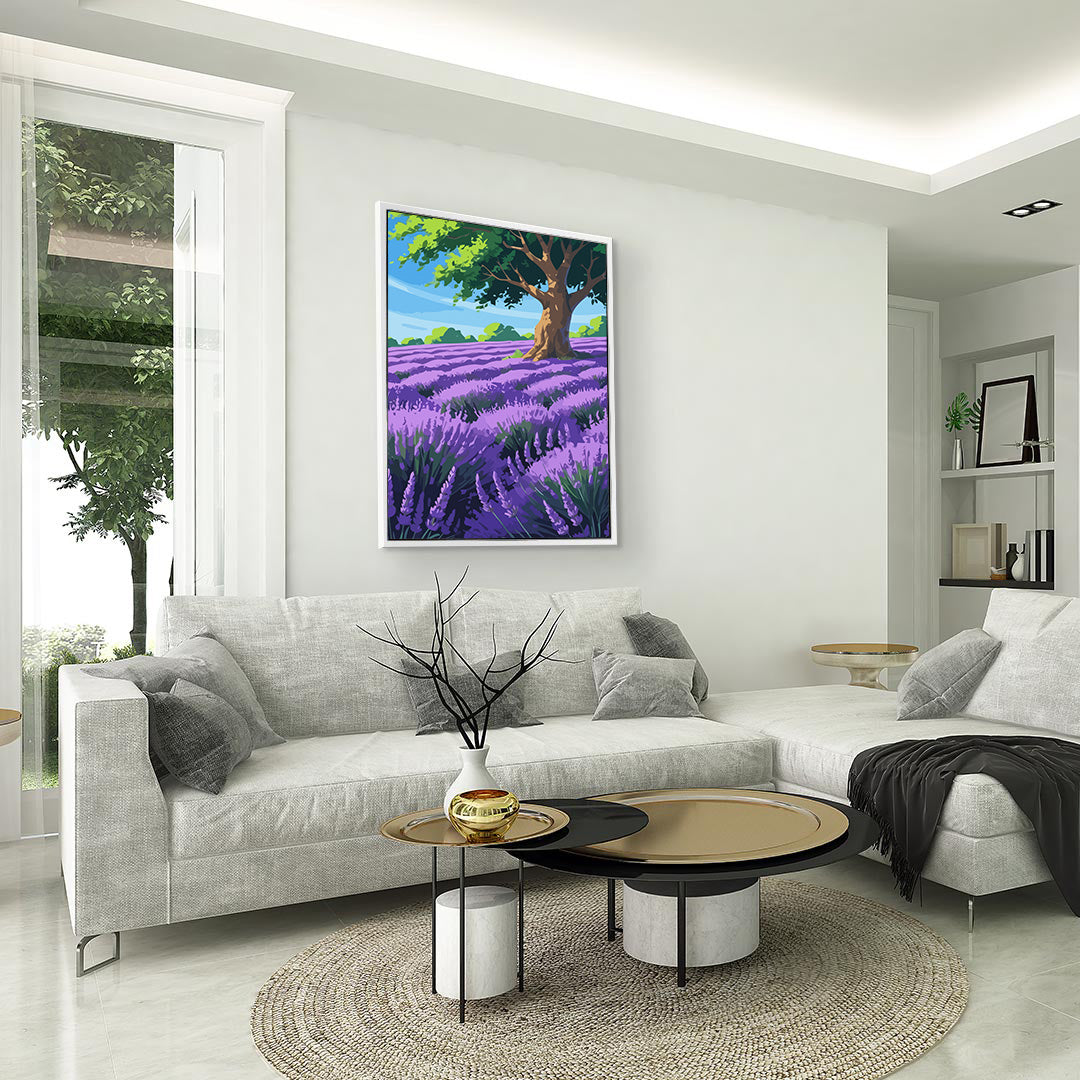 Pictura pe Numere – Oaza tacerii parfumate 6670