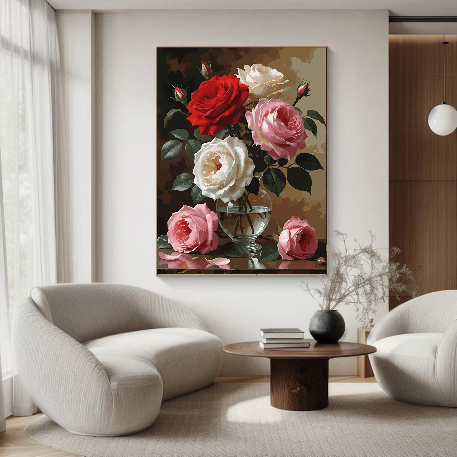 Pictura pe Numere – Petale in Timp 6673