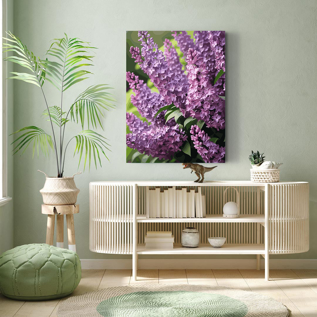 Pictura pe Numere – soapte de liliac 6684