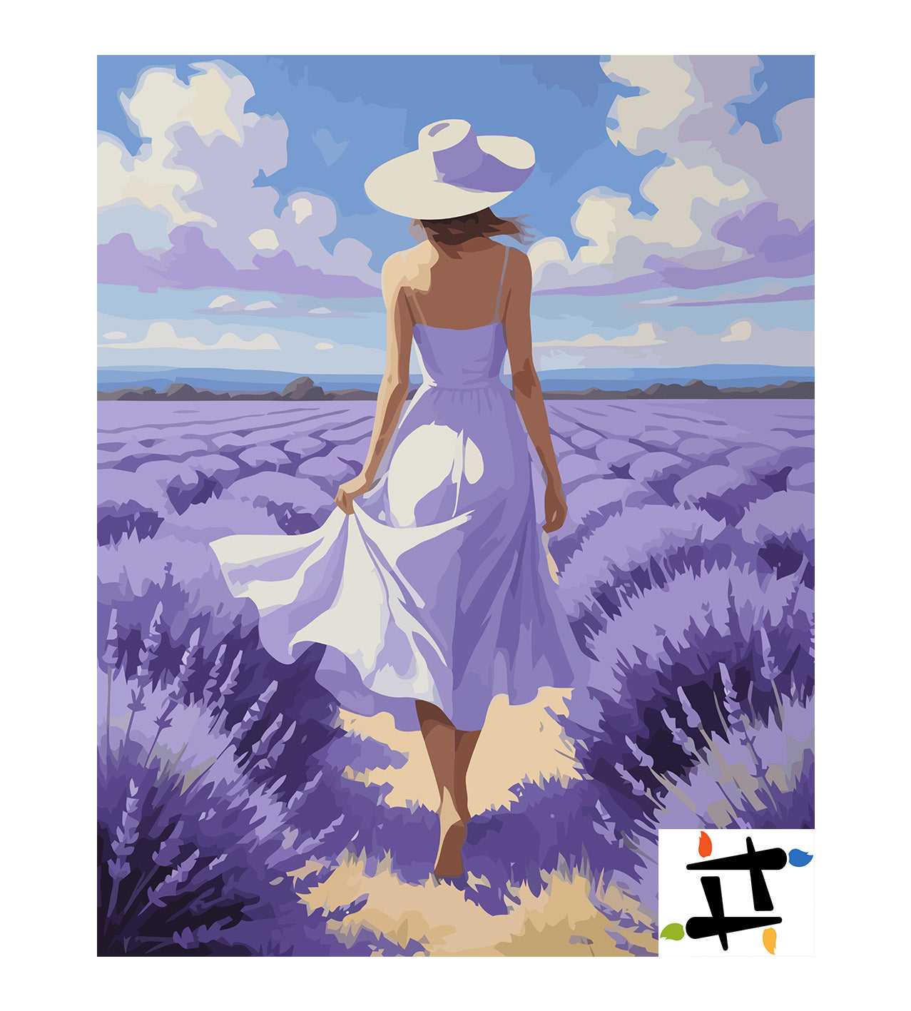 Pictura pe Numere – Pasi in simfonia violeta 6694
