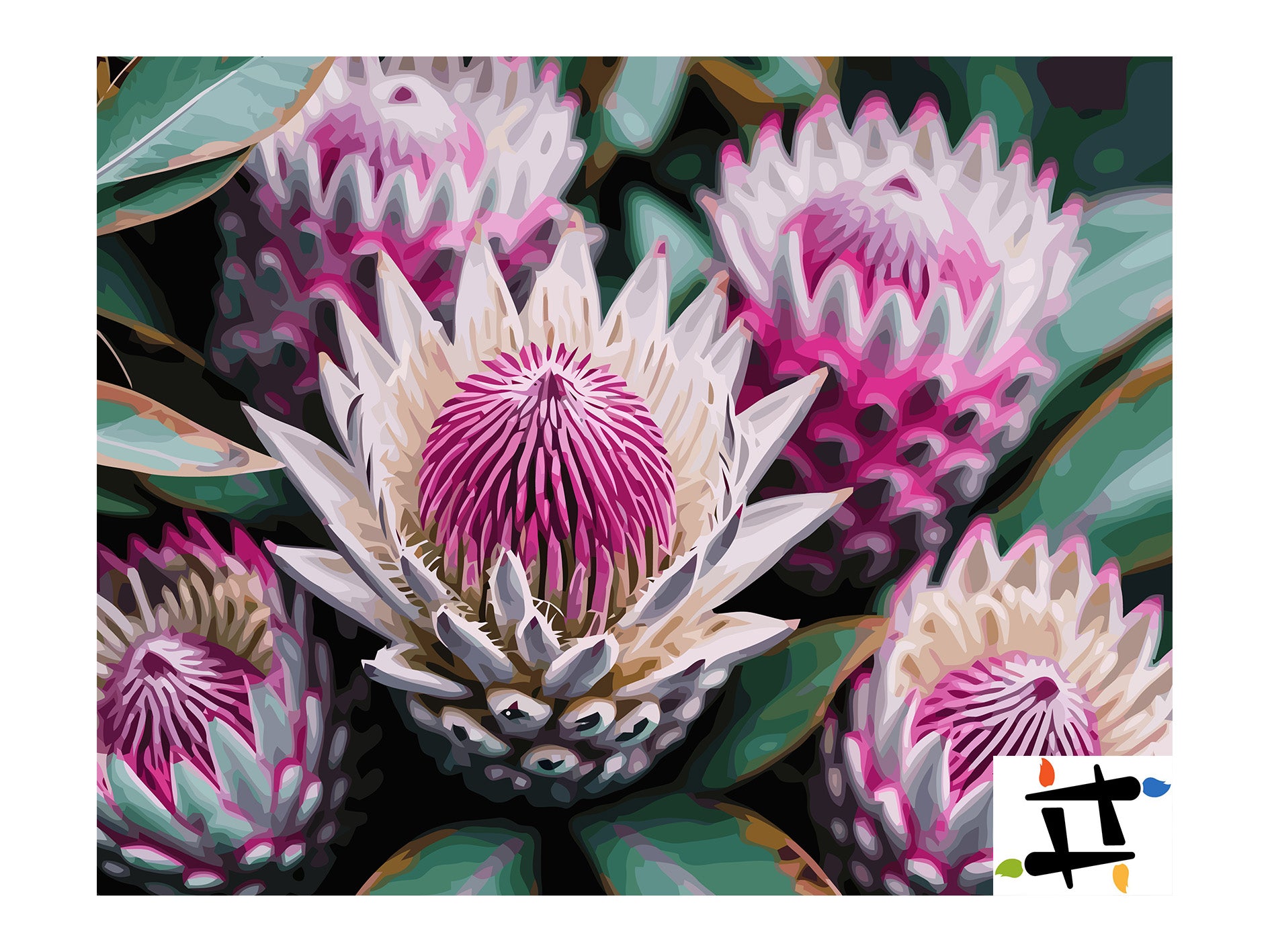 Pictura pe Numere – Coroana Desertului African 6711