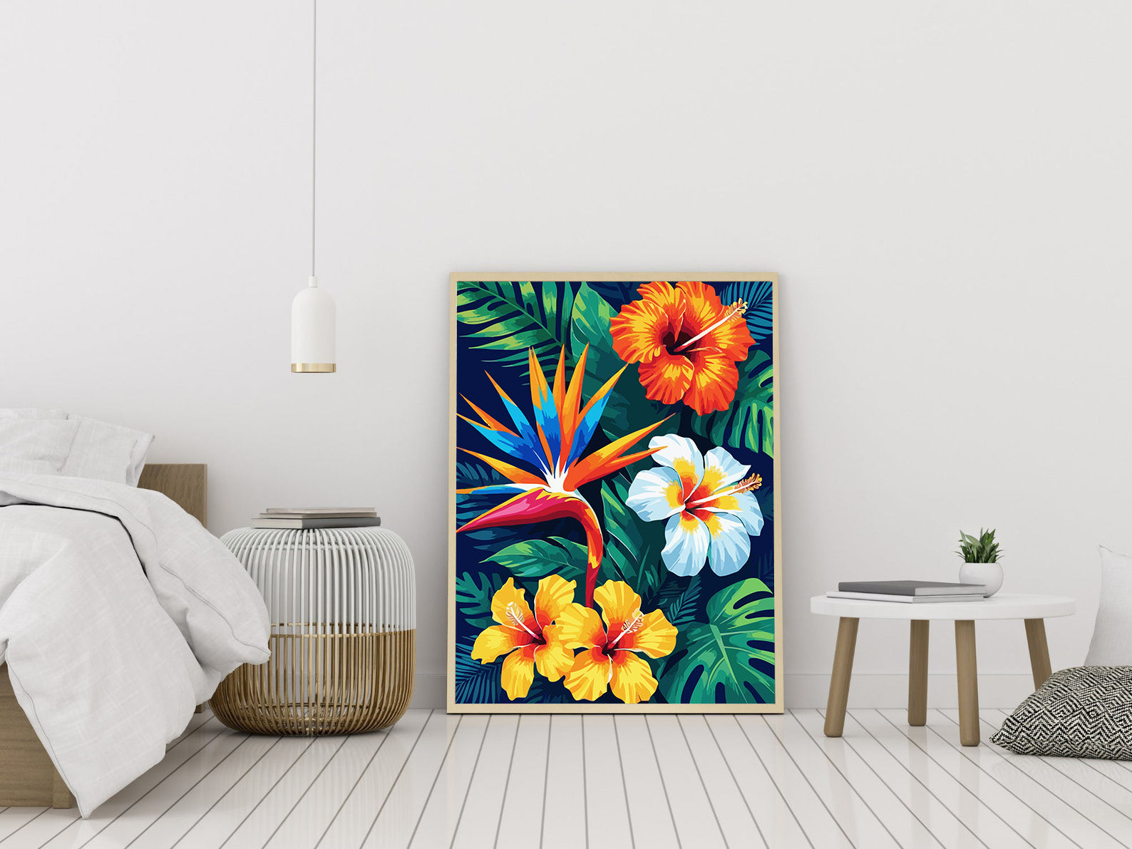 Pictura pe Numere – Ritmuri de Hibiscus 6733