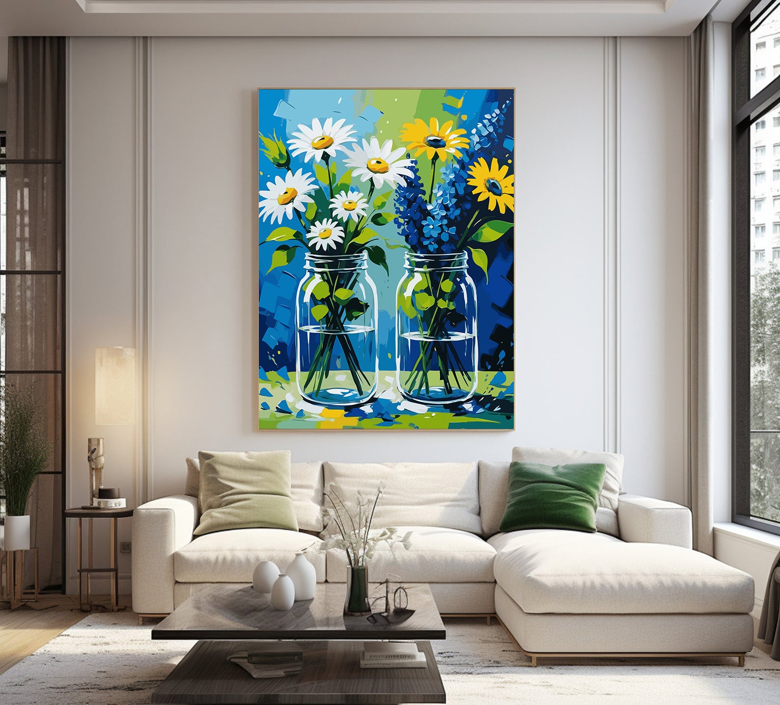 Pictura pe Numere – Flori culese in zori 6740
