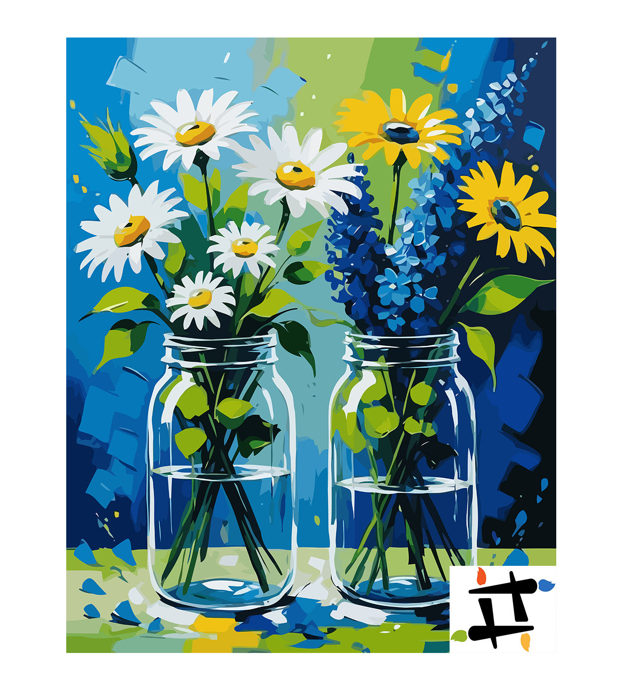 Pictura pe Numere – Flori culese in zori 6740
