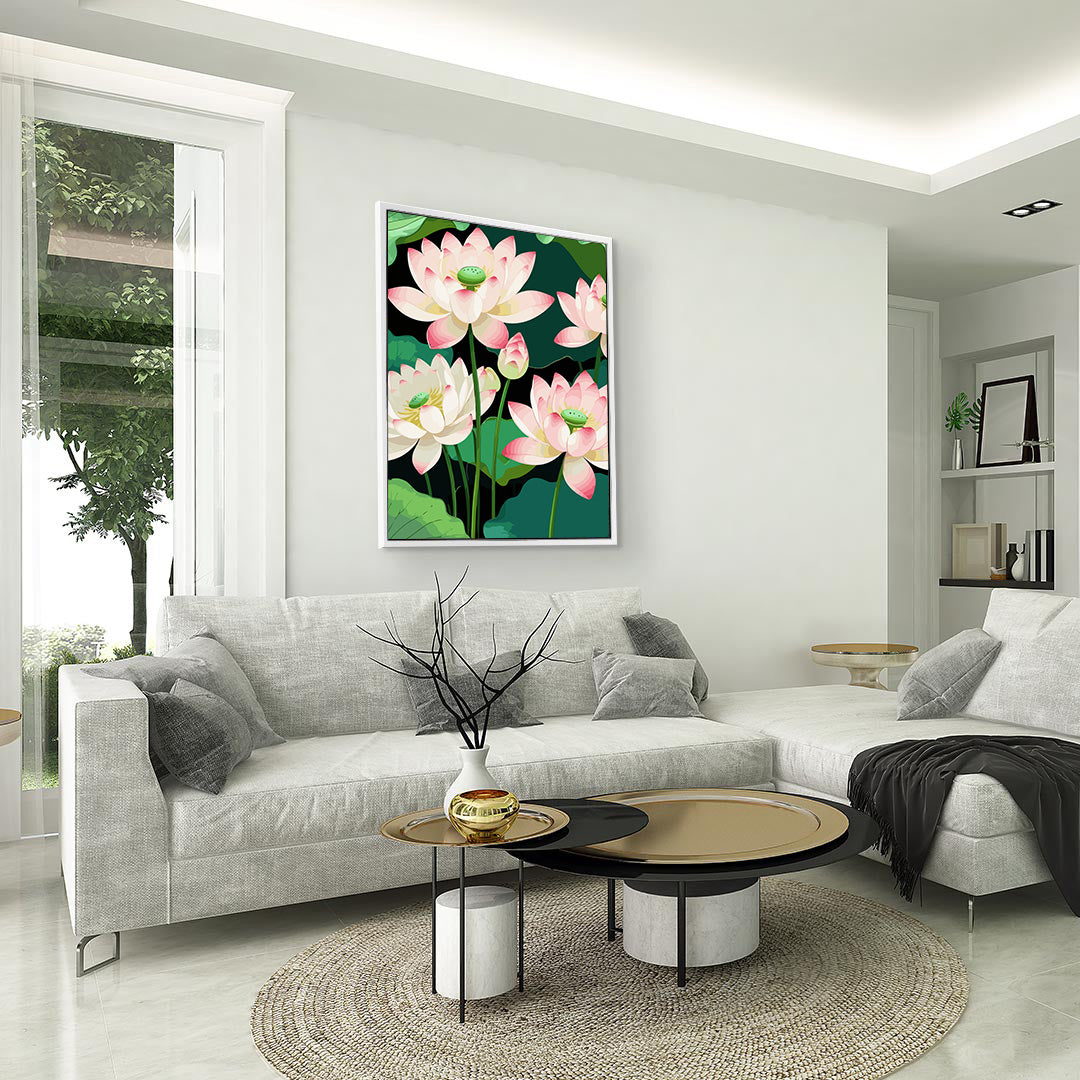 Pictura pe Numere – Geneza Roz 6742