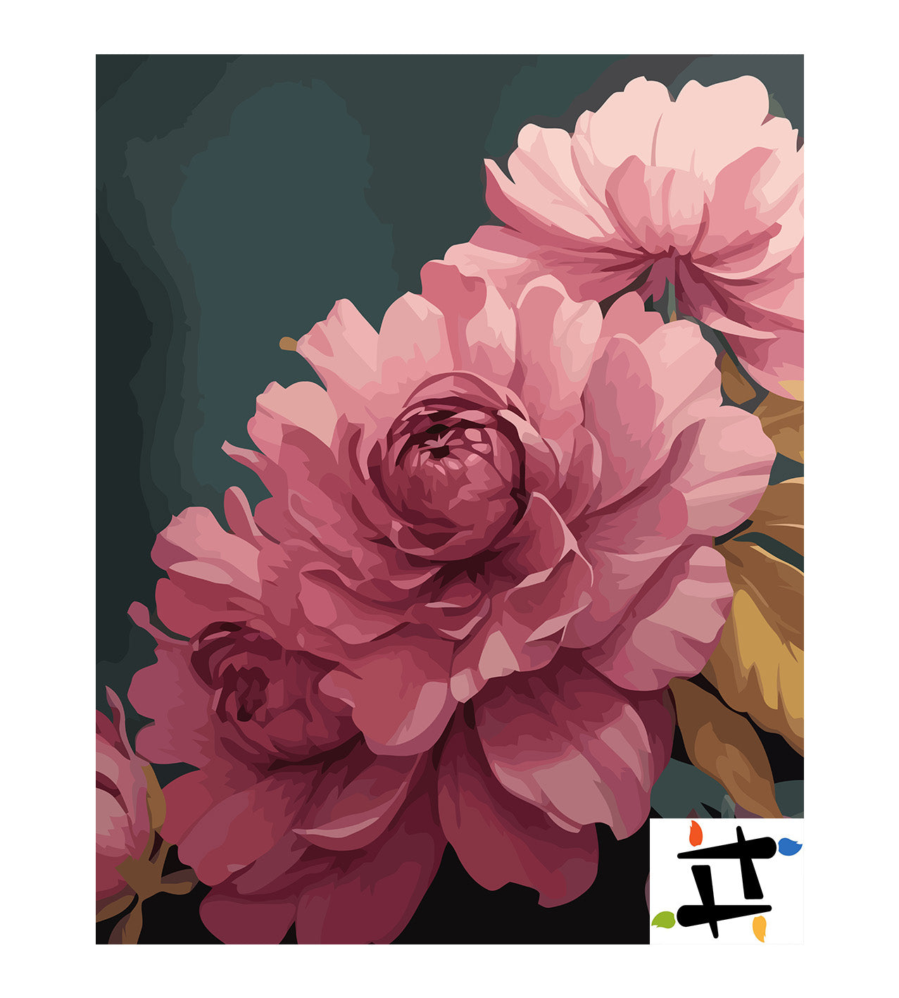 Pictura pe Numere – Visul roz al primaverii tarzii 6745