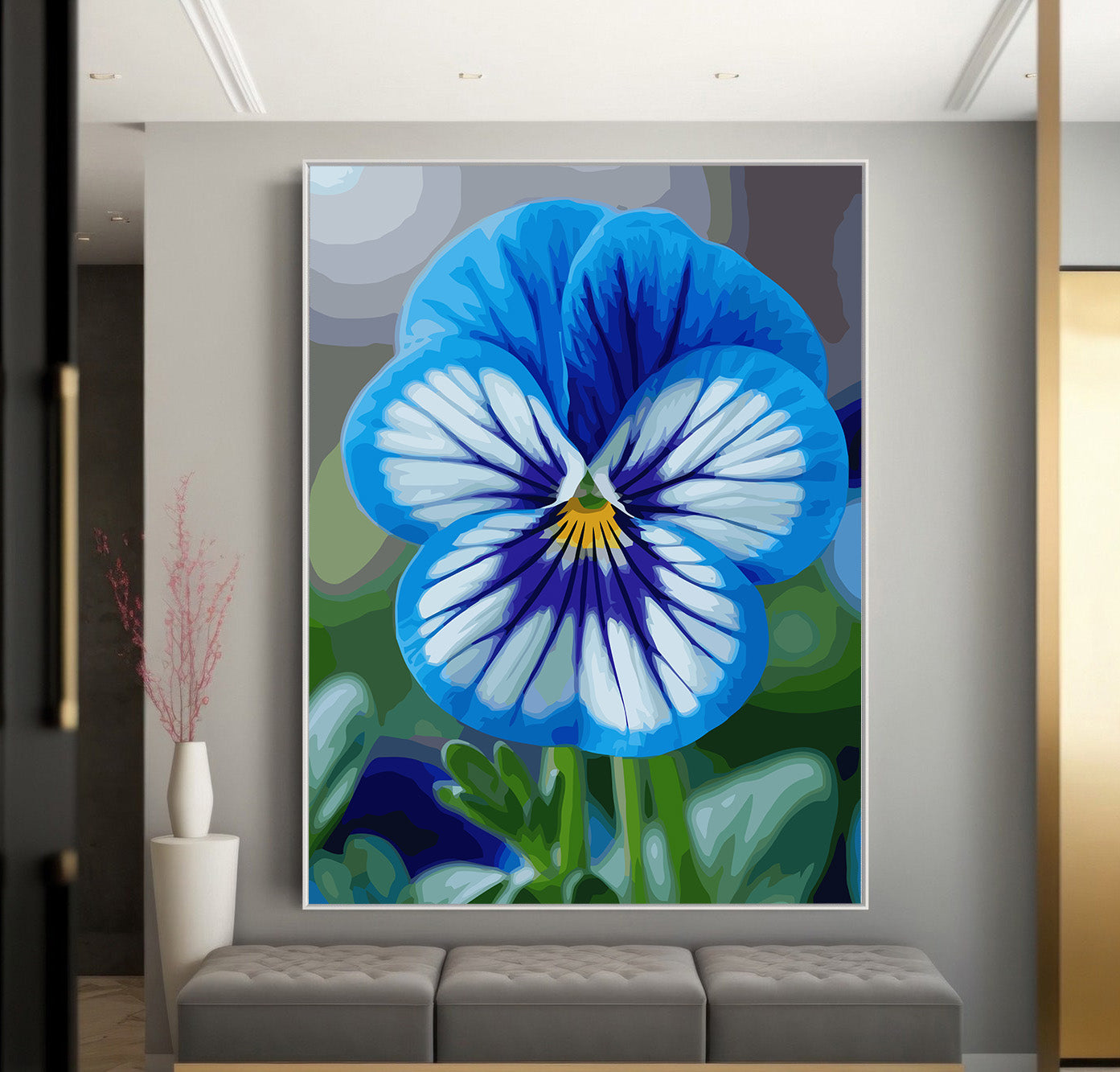 Pictura pe Numere – Privirea de Azur 6748