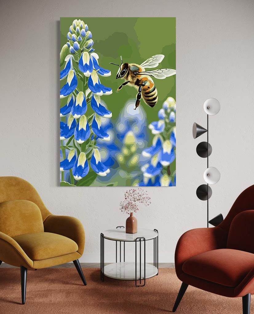 Pictura pe Numere – Polen si Azur 6749