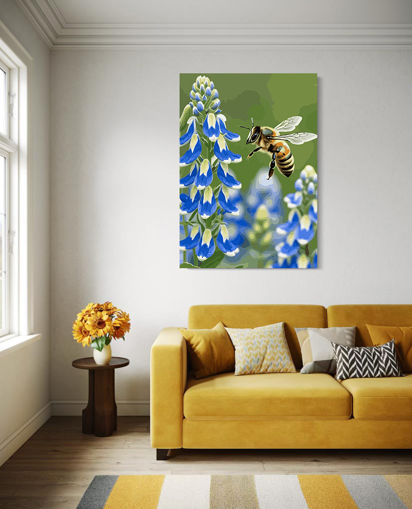 Pictura pe Numere – Polen si Azur 6749