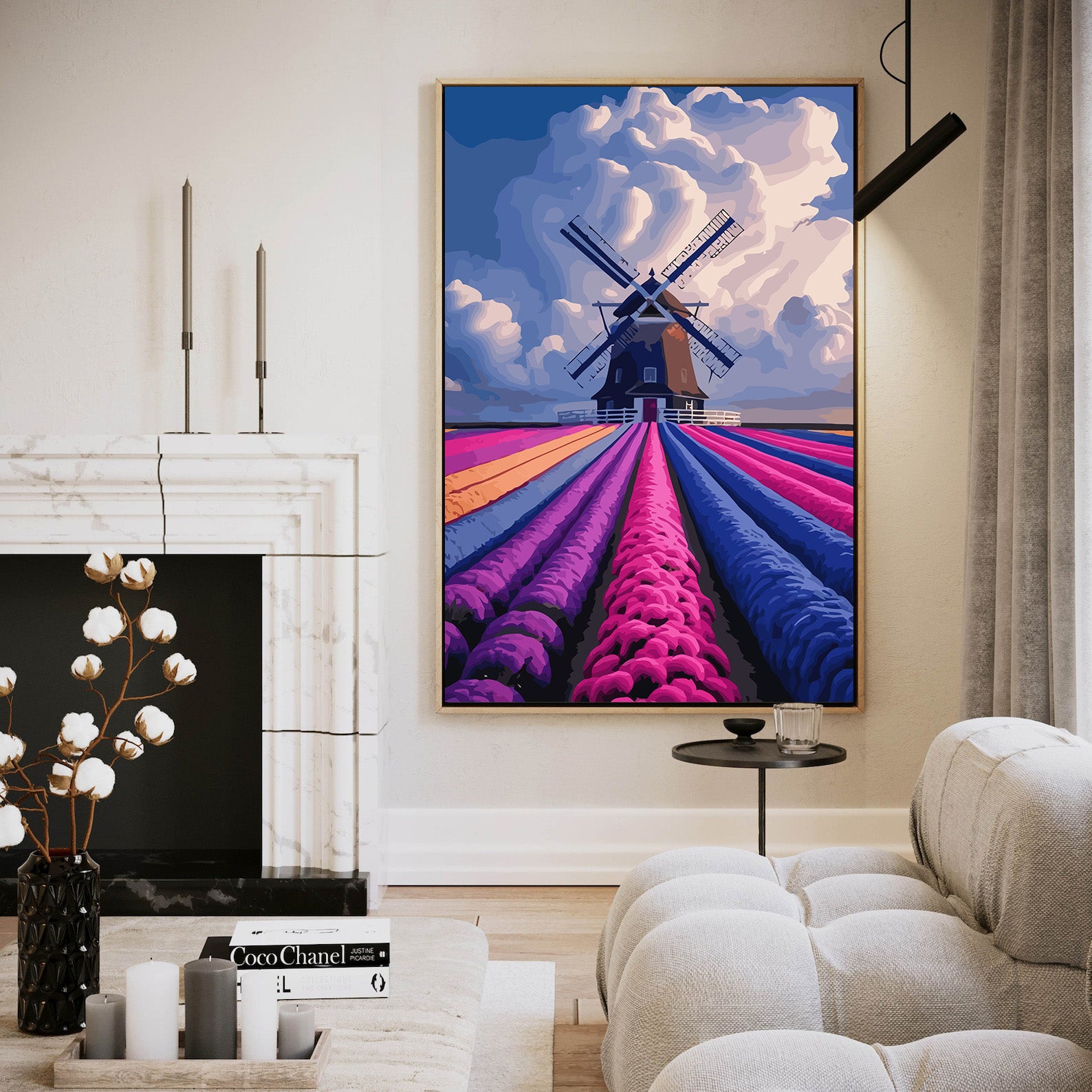 Pictura pe Numere – Geometria florilor sub vant 6754