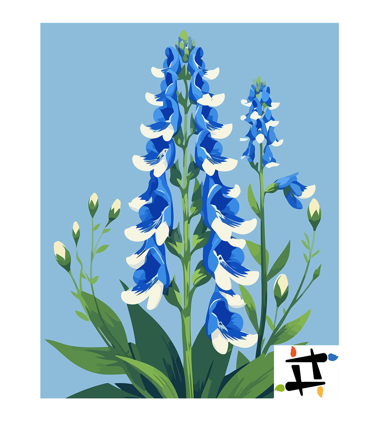 Pictura pe Numere – Scara spre Nori 6755
