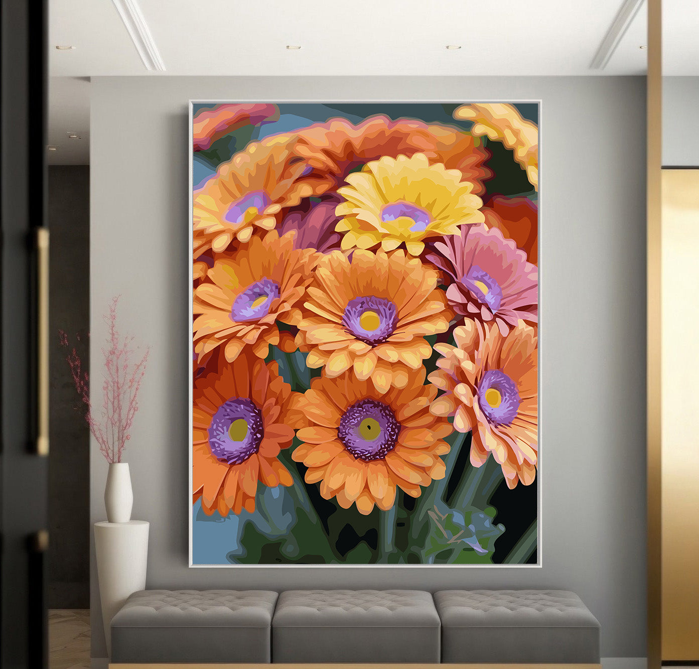 Pictura pe Numere – Ritmul Petalelor 6764