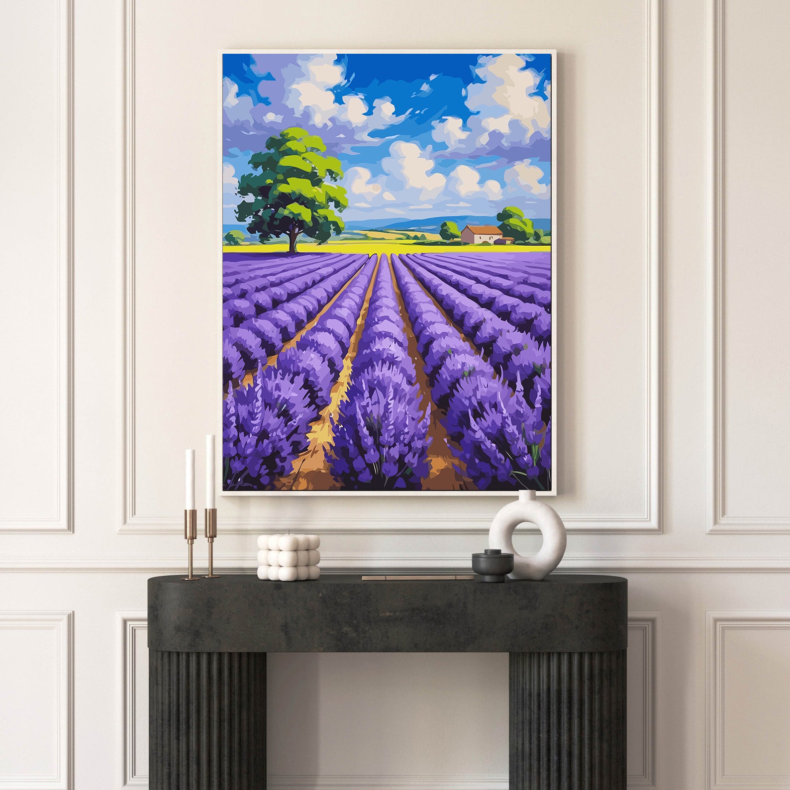 Pictura pe Numere – Ecou in Violet 6774