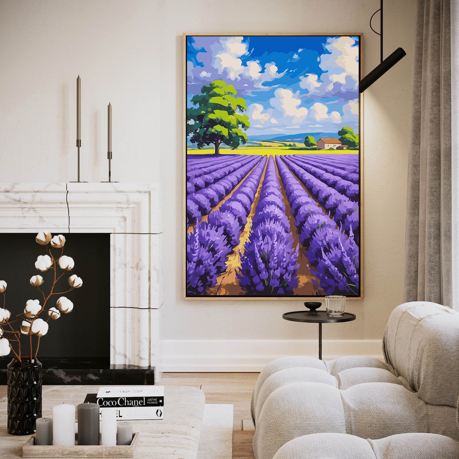 Pictura pe Numere – Ecou in Violet 6774
