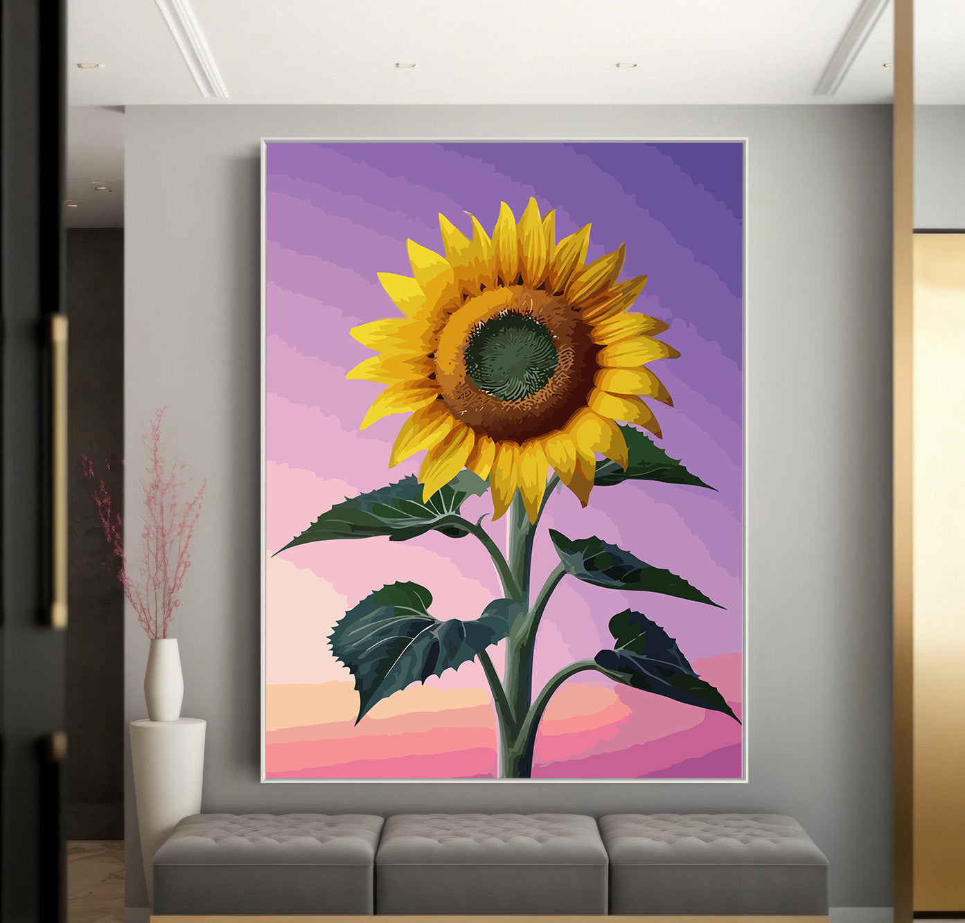 Pictura pe Numere – Ecou in Purpuriu 6776