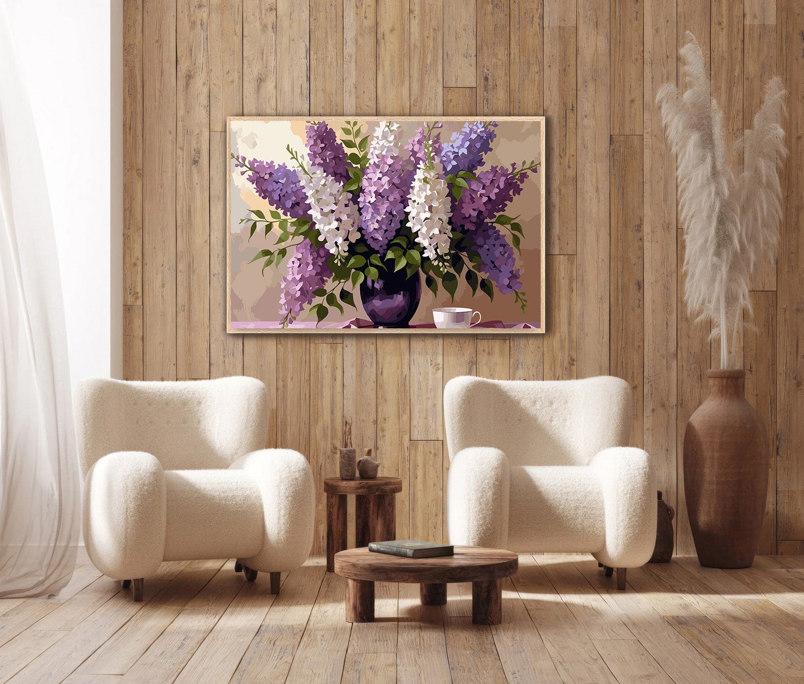 Pictura pe Numere – soapte de liliac 6804