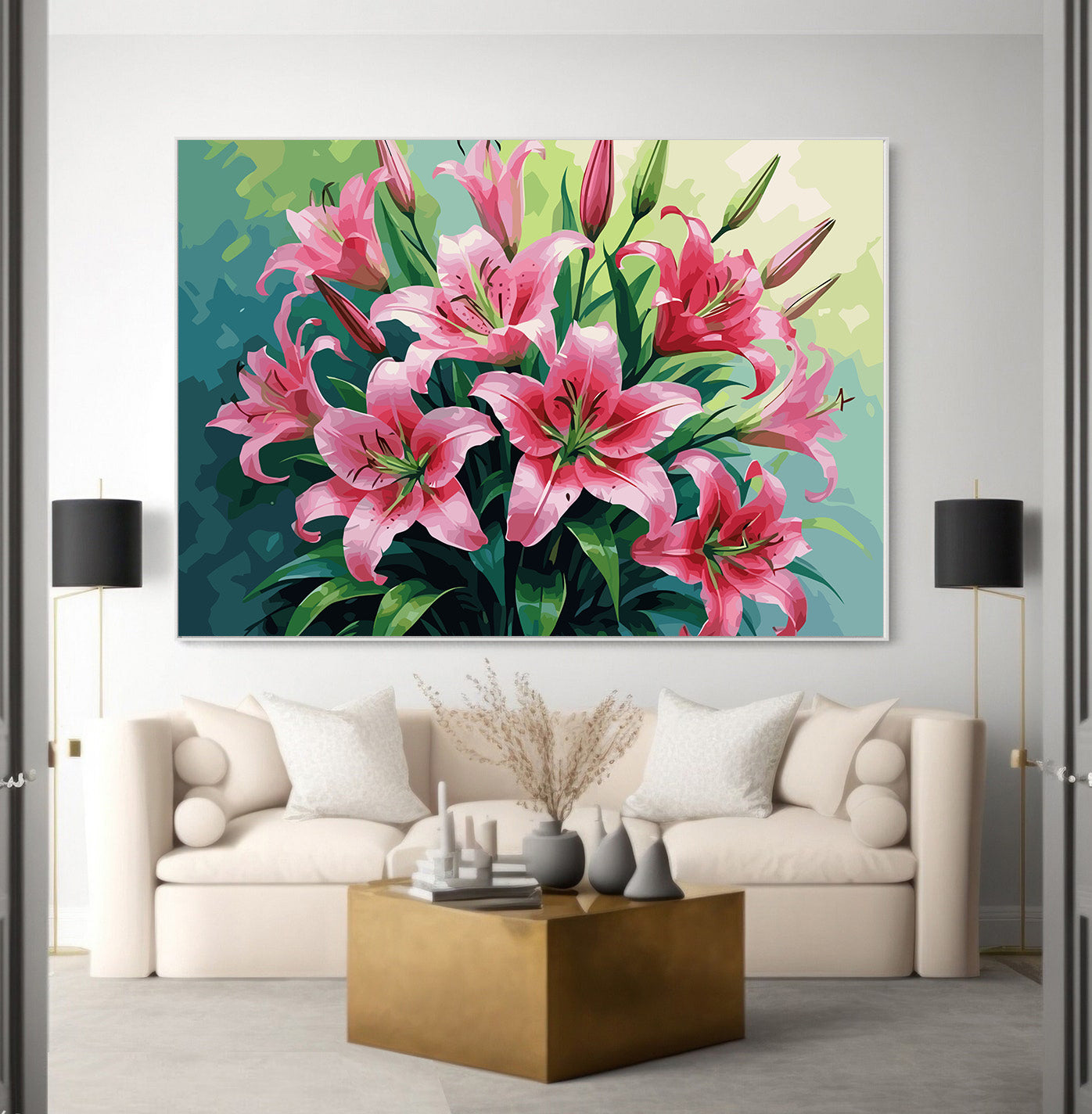 Pictura pe Numere – Ritmuri de Crin Imperial 6805