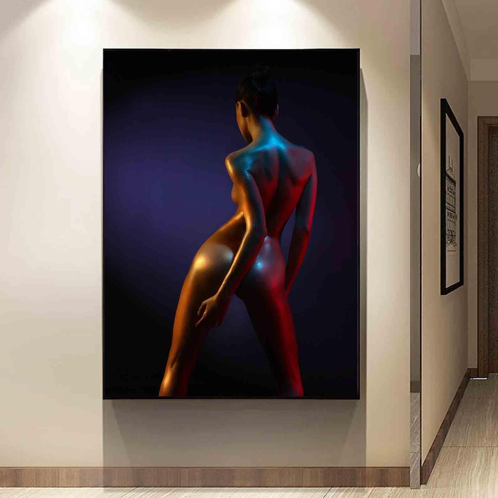 Tablou Canvas - Fata erotica