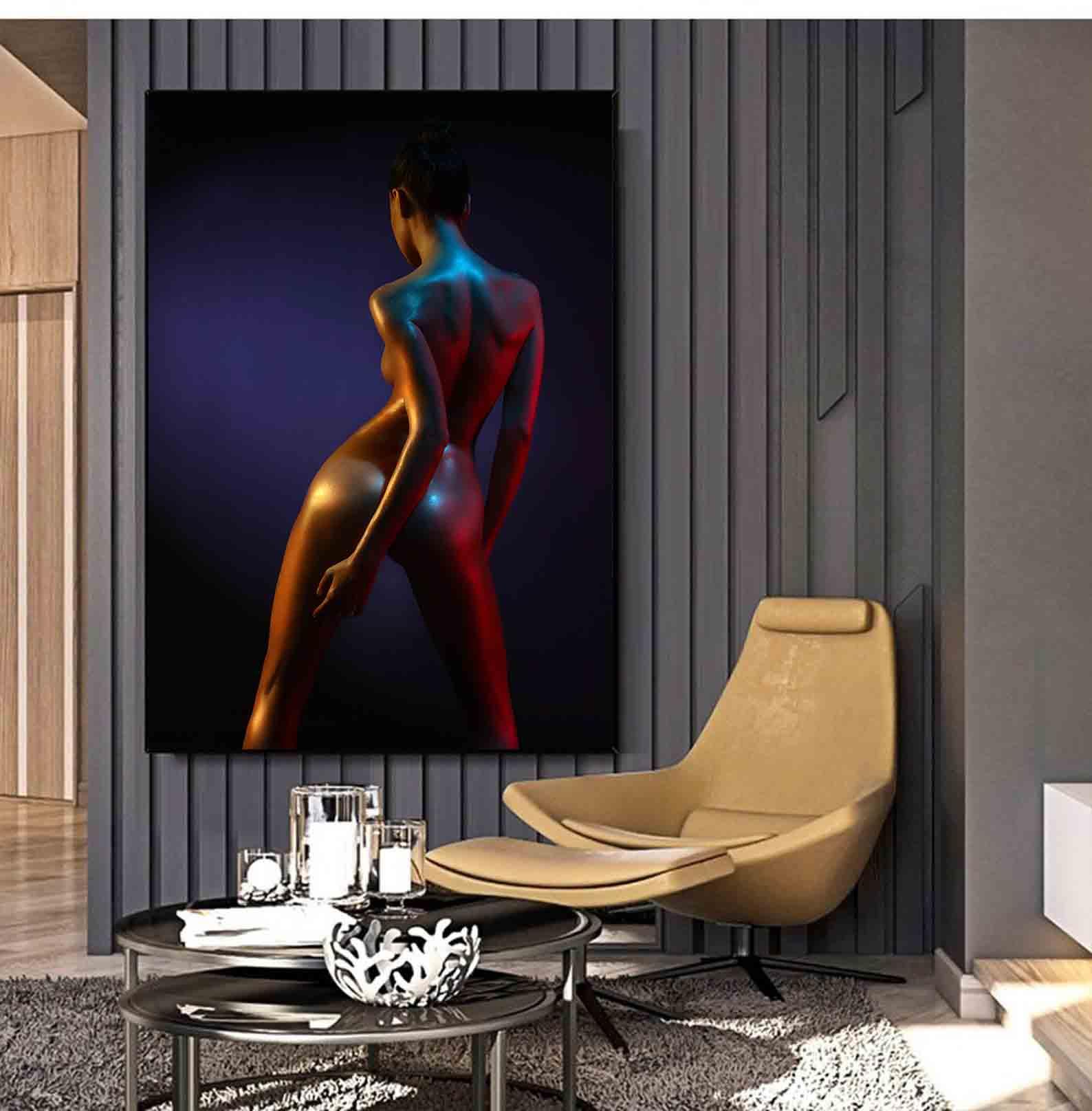 Tablou Canvas - Fata erotica
