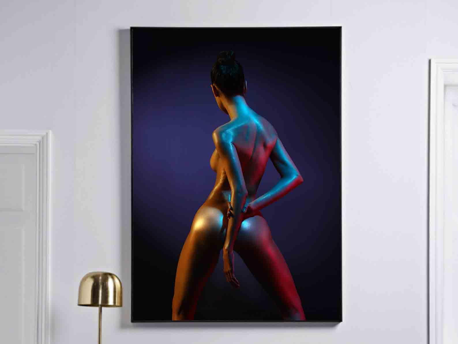 Tablou Canvas - Fata erotica