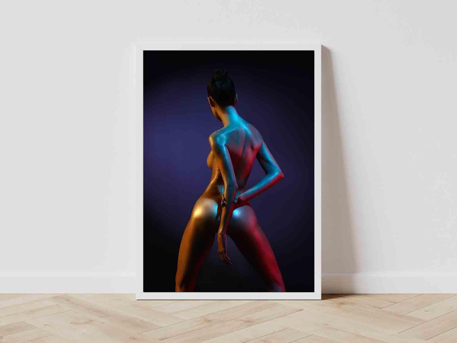 Tablou Canvas - Fata erotica